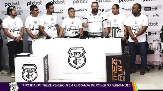 Treze anuncia Roberto Fernandes como novo técnico
