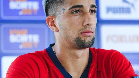 Olivera se integra ao elenco do Bahia em primeiro treino após reapresentação