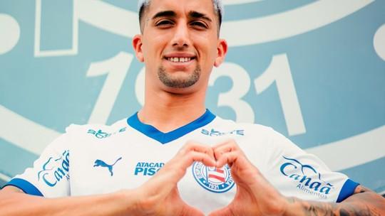 Kike Olivera registrado e pode estrear pelo Bahia