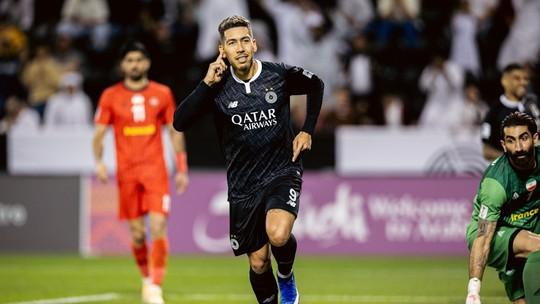Firmino amplia sequencia de gols no Al Sadd