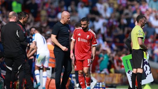Lesão de Salah pode marcar sua despedida do Liverpool