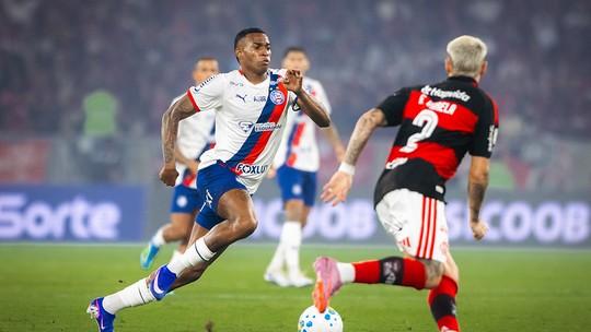 Bahia perde confronto direto para o Flamengo e tabu continua