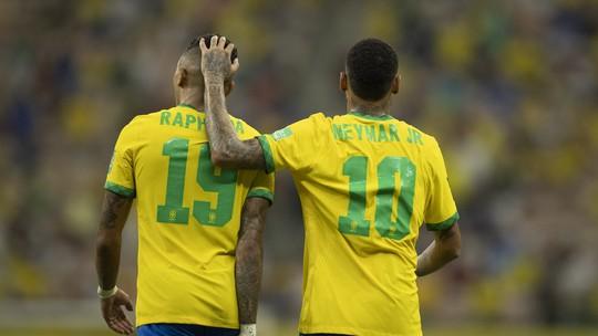 Raphinha defende Neymar como peça fundamental para o título brasileiro na Copa do Mundo